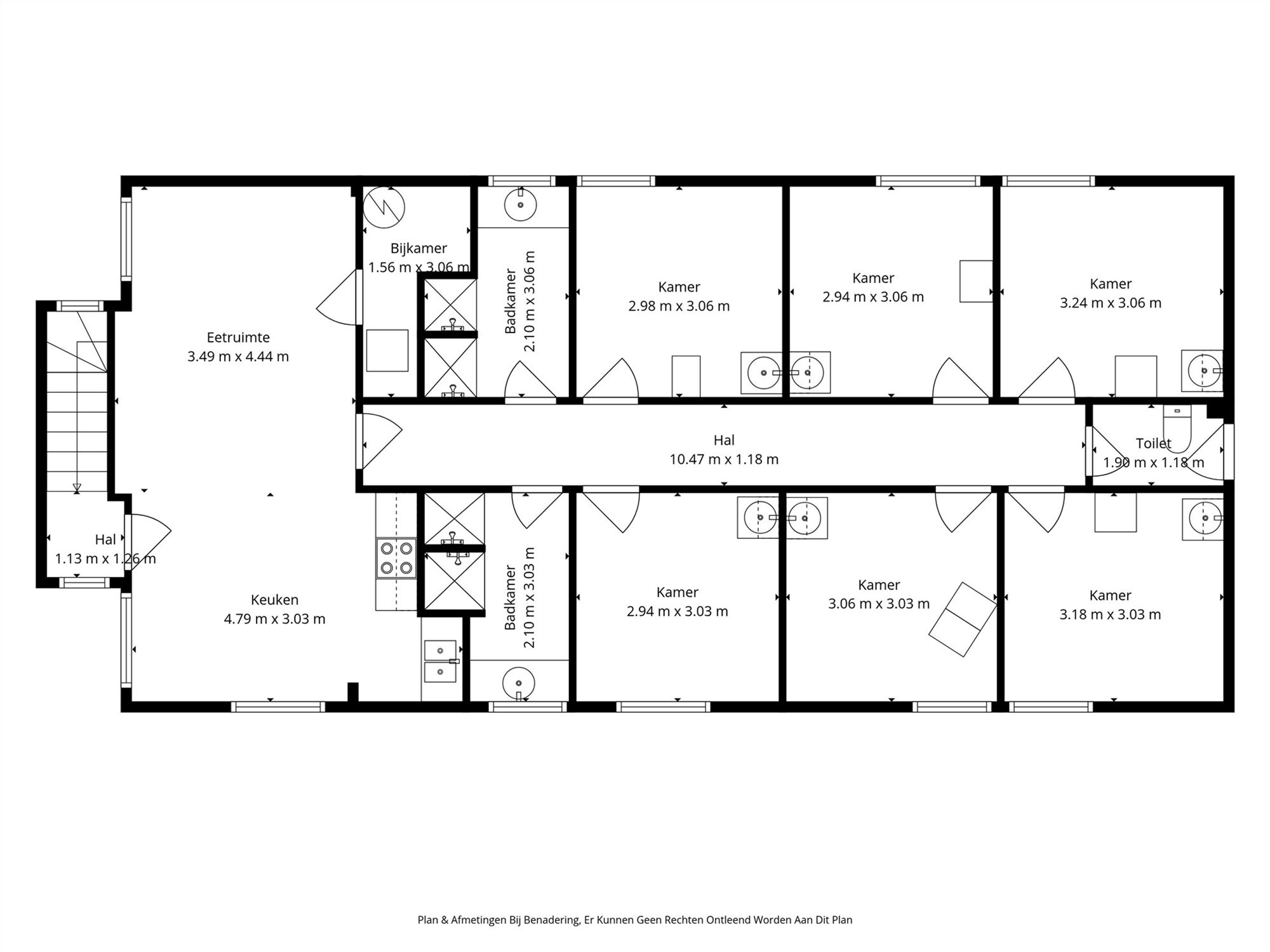 Opbrengsteigendom - voormalig studentenhuis en loods - te Sint-Katelijne-Waver
