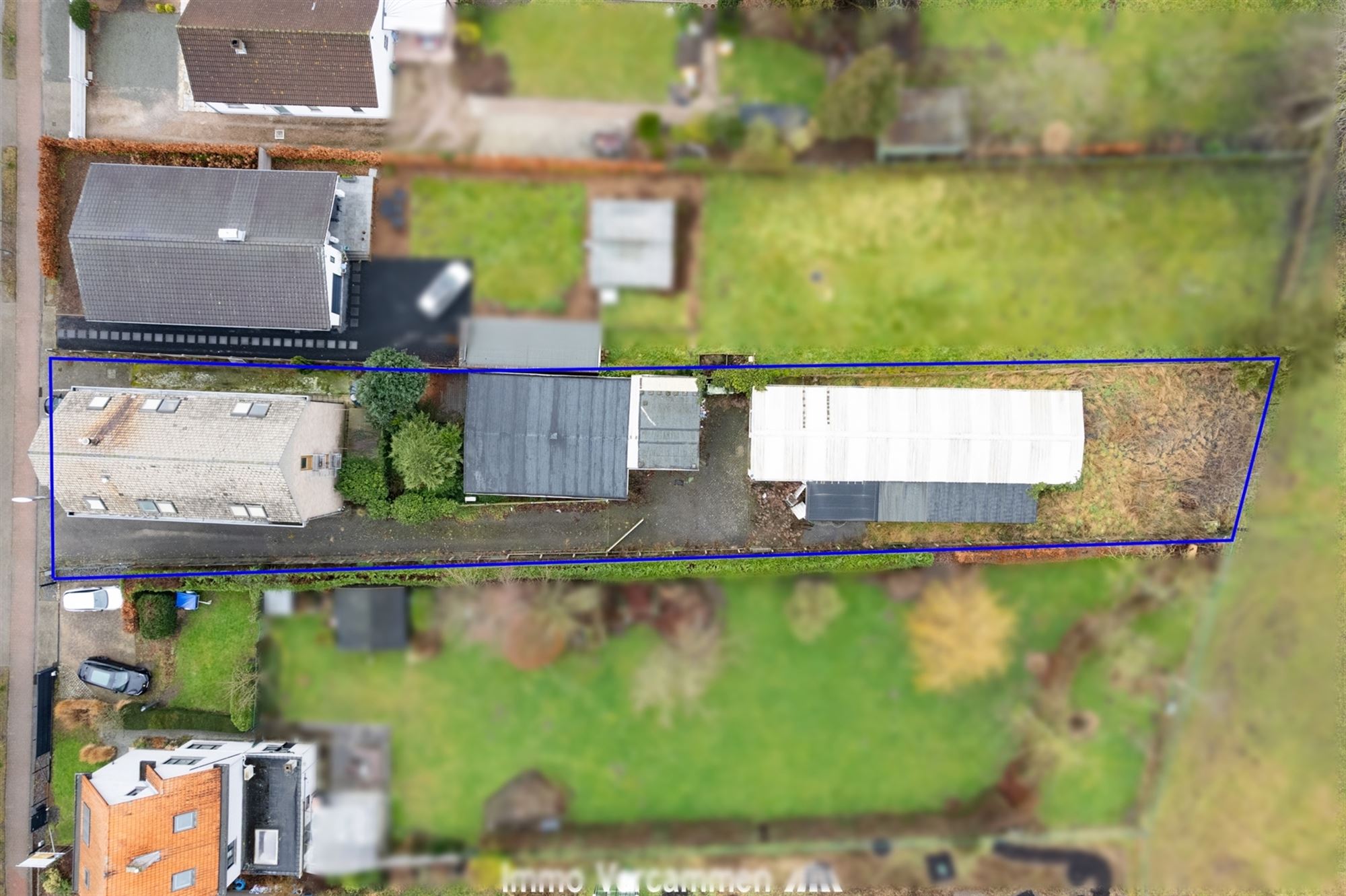 Opbrengsteigendom - voormalig studentenhuis en loods - te Sint-Katelijne-Waver