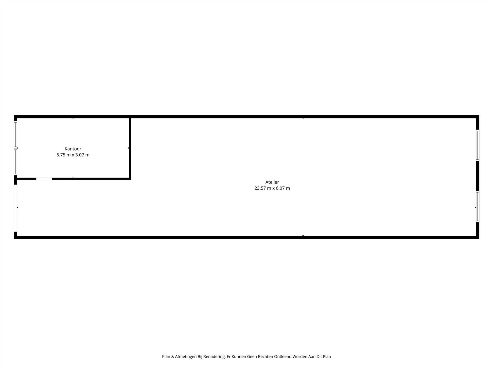 Opbrengsteigendom - voormalig studentenhuis en loods - te Sint-Katelijne-Waver