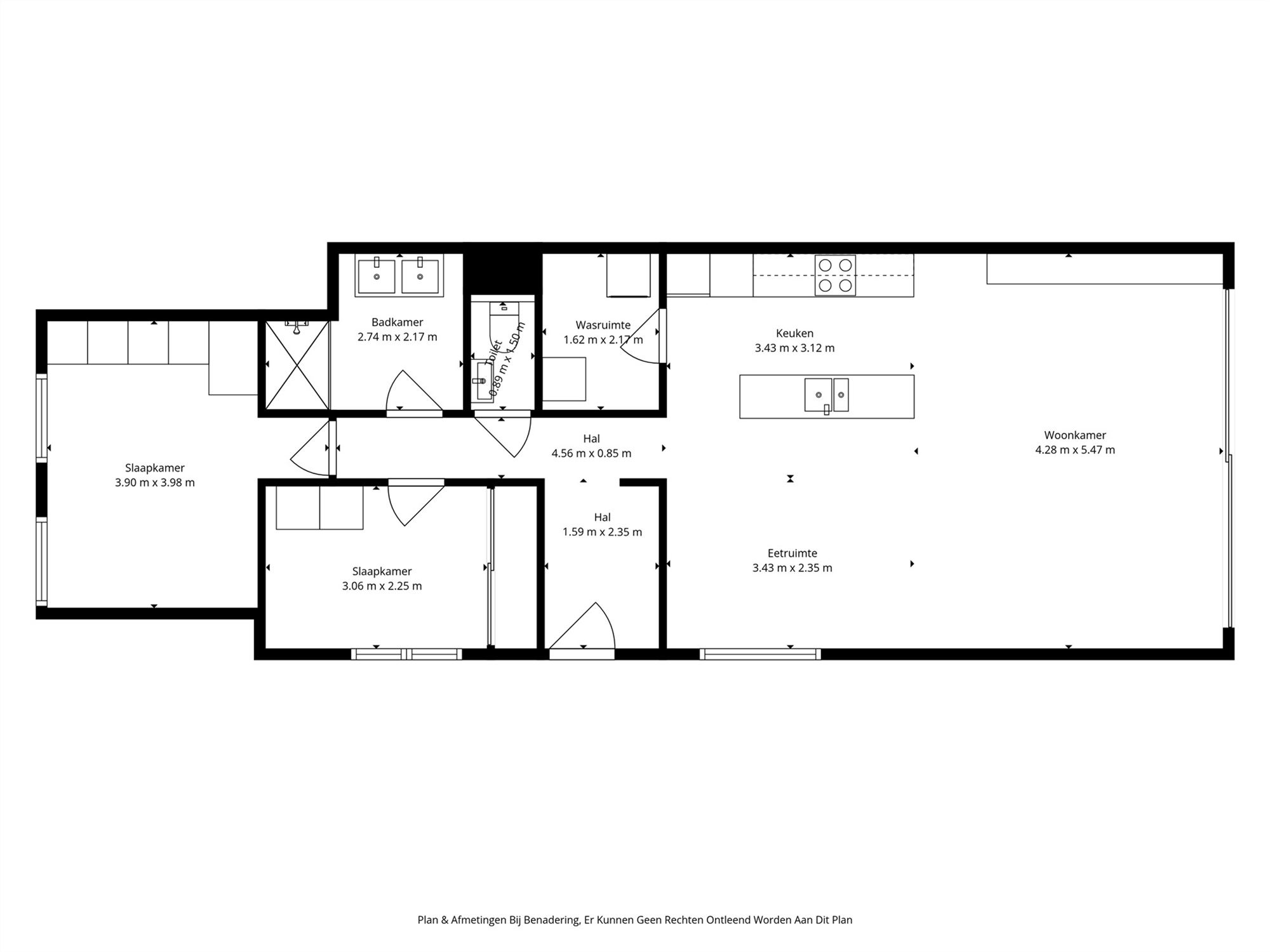 Modern appartement met 2 slaapkamers in Berlaar