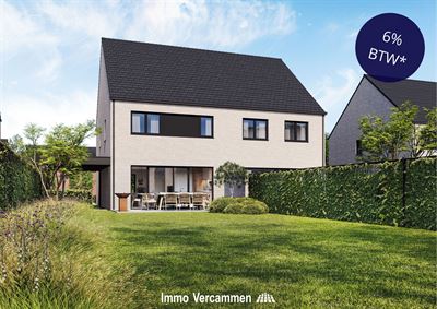 Kwalitatief afgewerkte, halfopen bebouwing te Putte