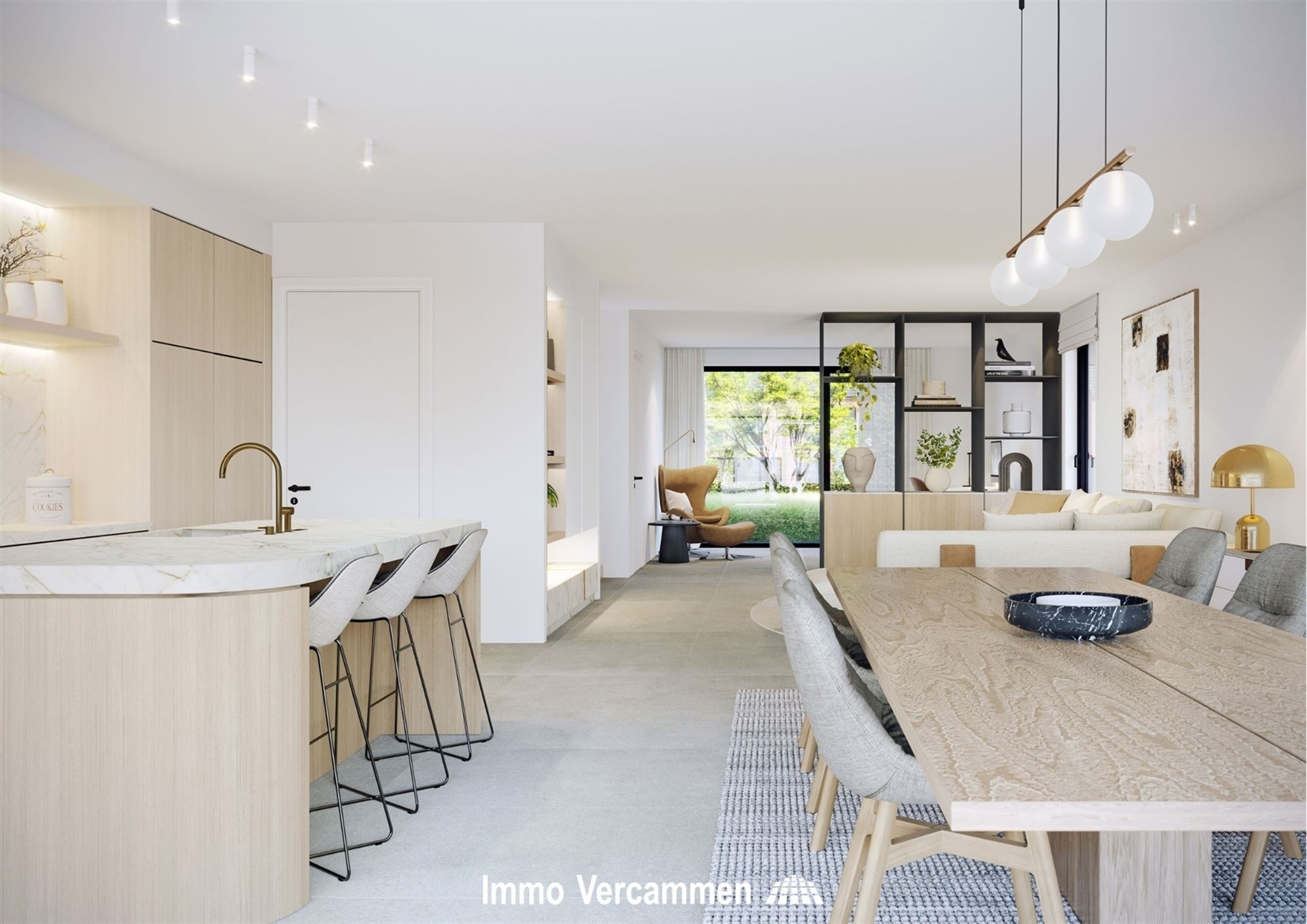 Kwalitatief afgewerkte, halfopen bebouwing te Putte