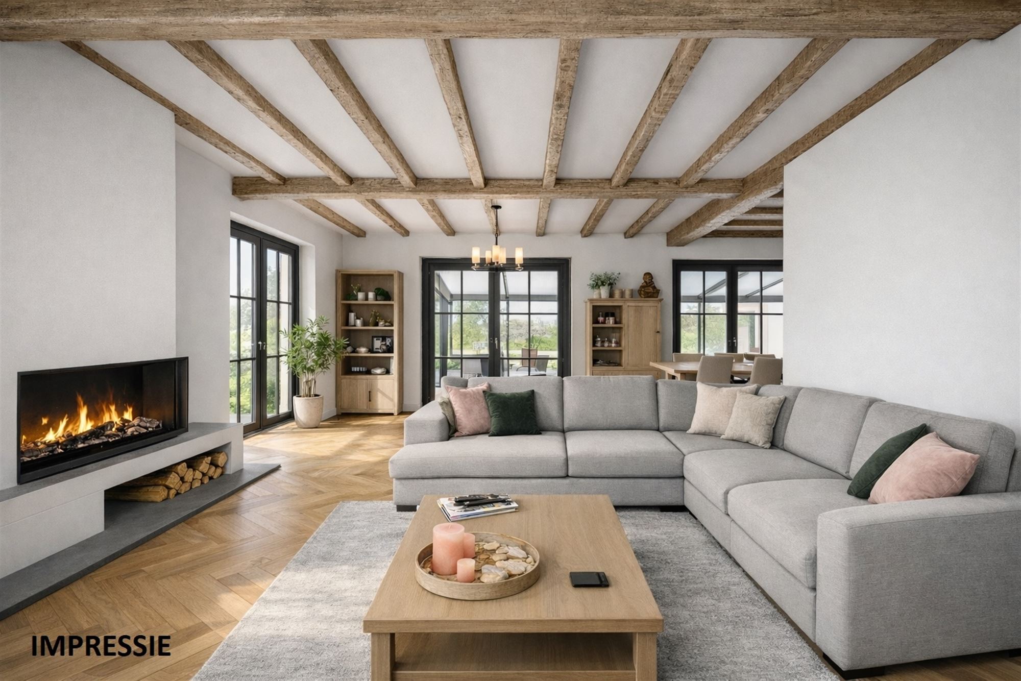 Karaktervolle woning op een ware A-locatie te Onze-Lieve-Vrouw-Waver