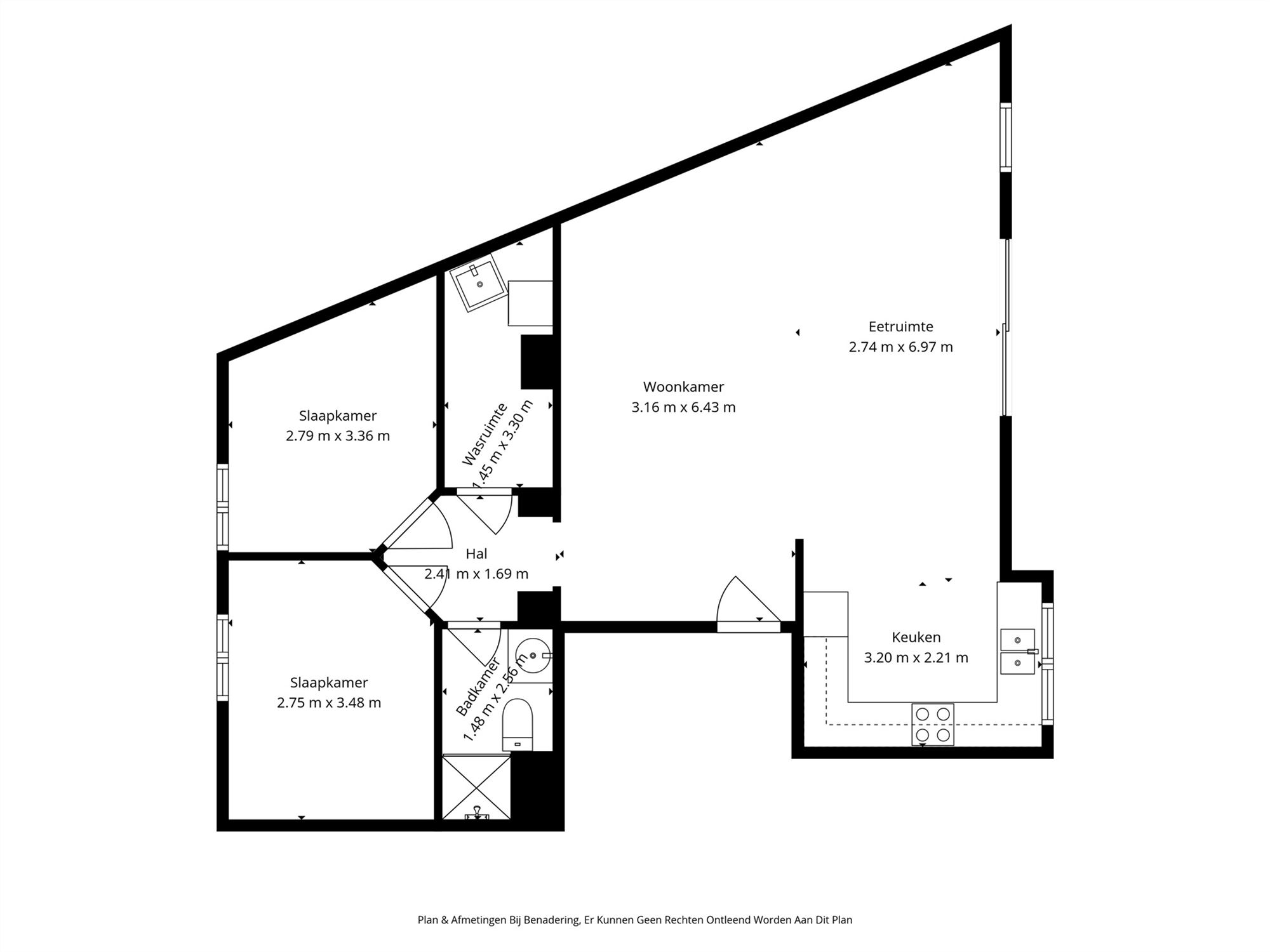 Lichtrijk 2-slaapkamerappartement met balkon, kelder en fietsenstalling in Lier