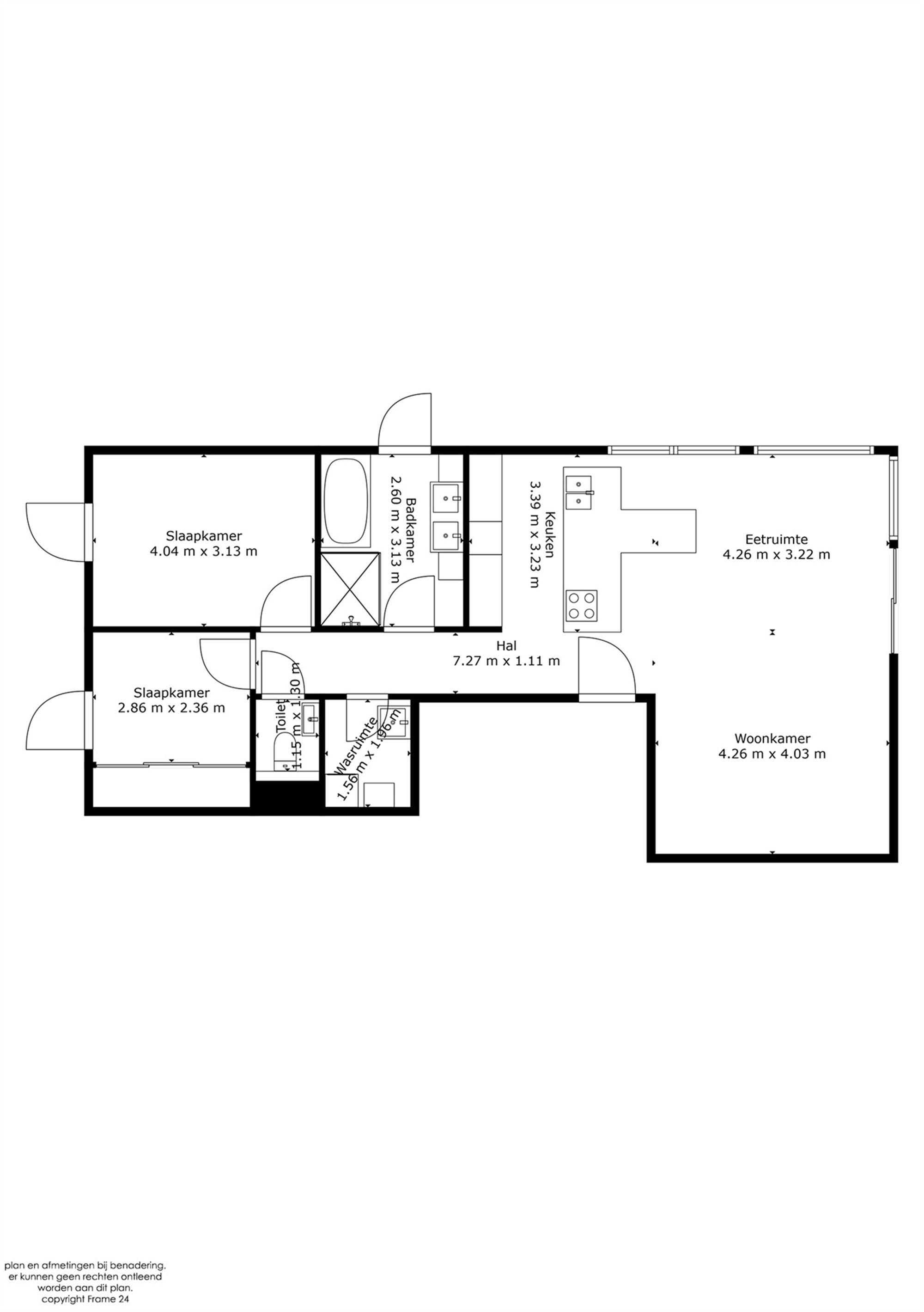 Kwalitatief afgewerkt appartement met knap uitzicht te Putte