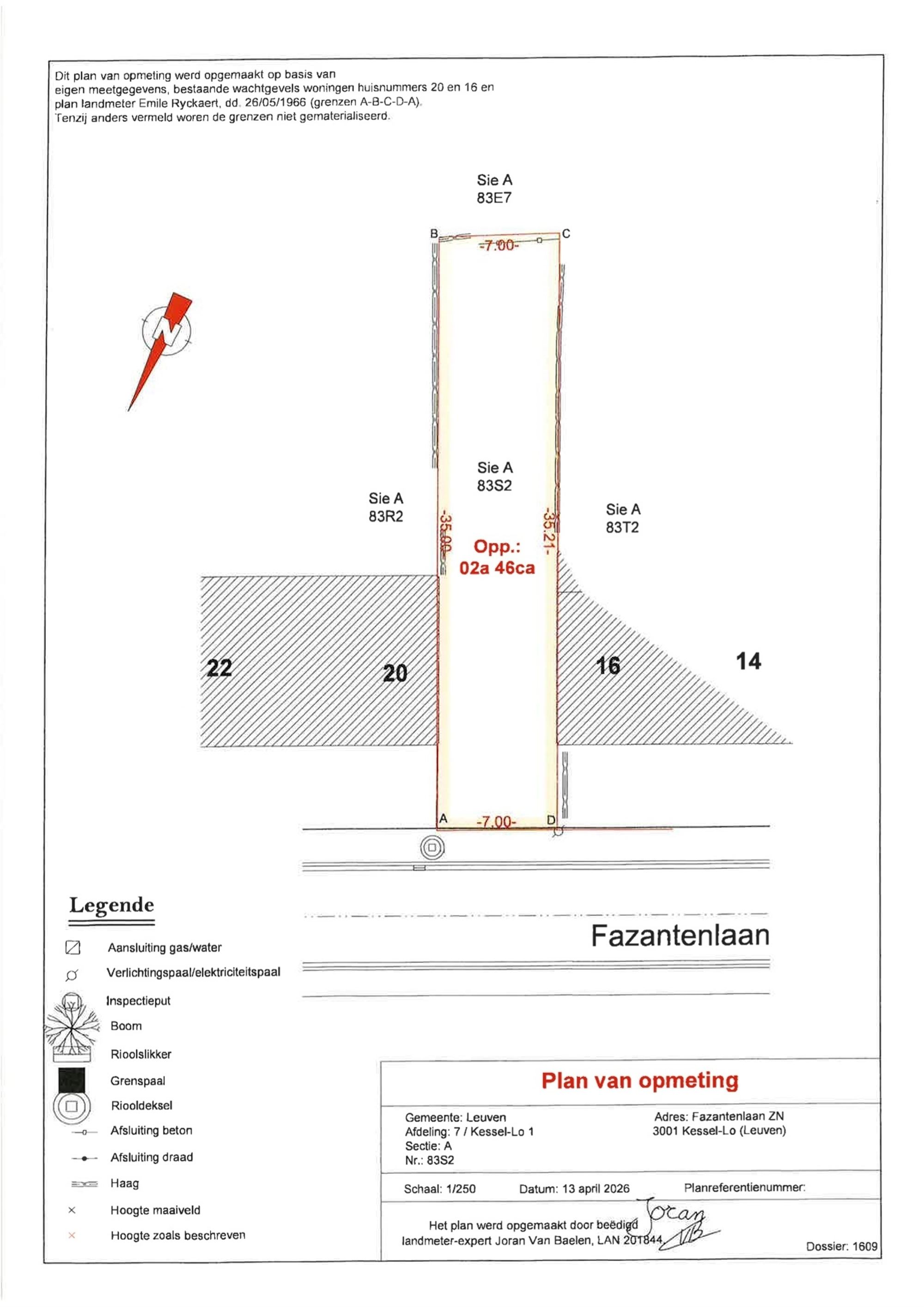 Unieke, perfect zuidoost georiënteerde bouwgrond van 246 m² in Kessel-Lo