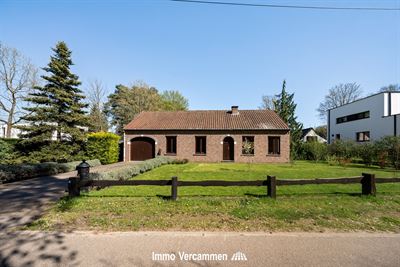 Goed onderhouden gelijkvloerse woning, gelegen op een residentiële en groene locatie te Bonheiden