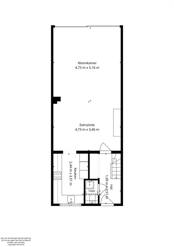 Knap afgewerkte woning, aan de vaart te Mechelen