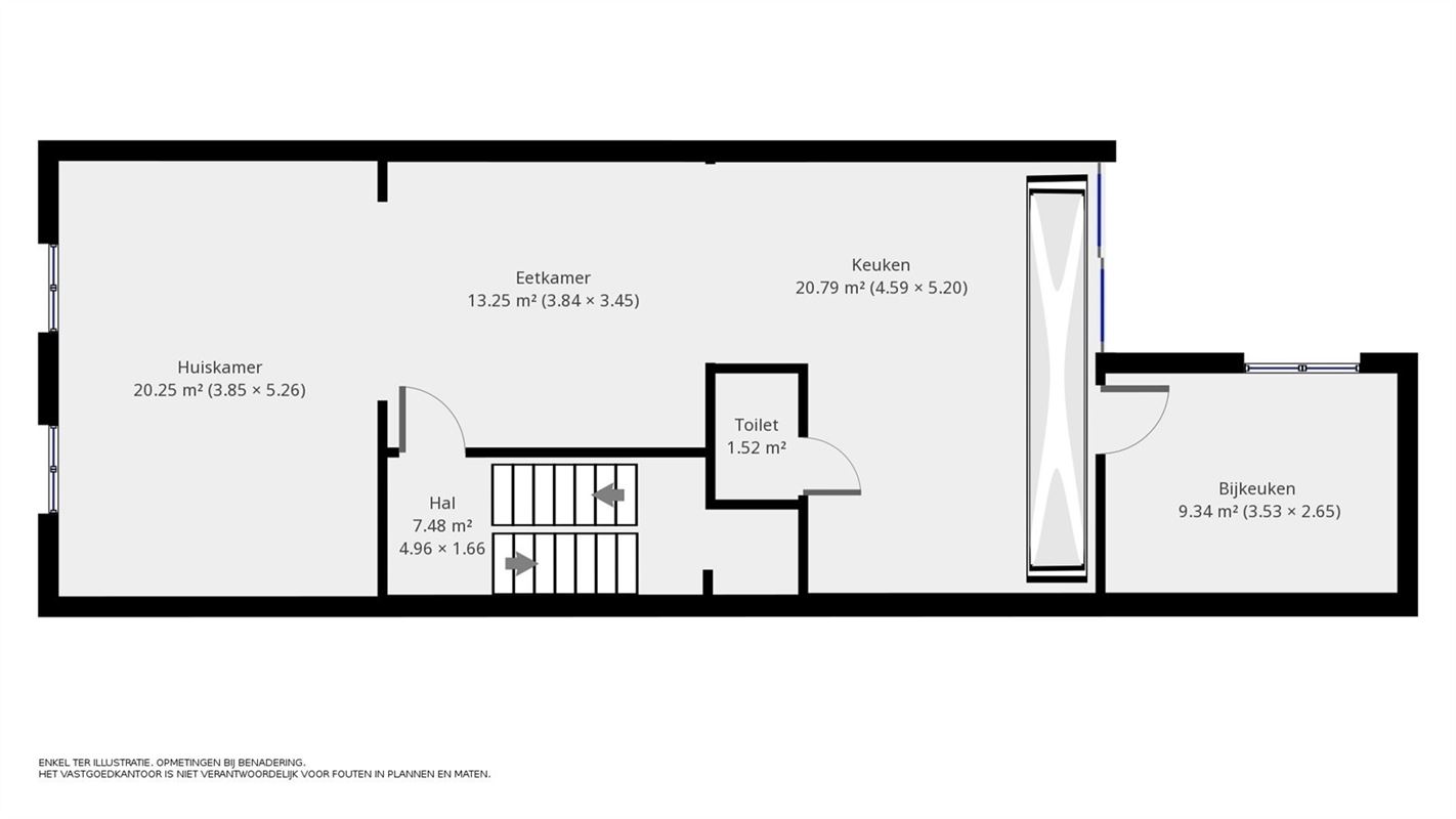 Ruim appartement met 2 slpks en terras te Duffel