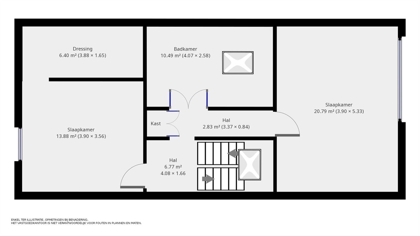 Ruim appartement met 2 slpks en terras te Duffel