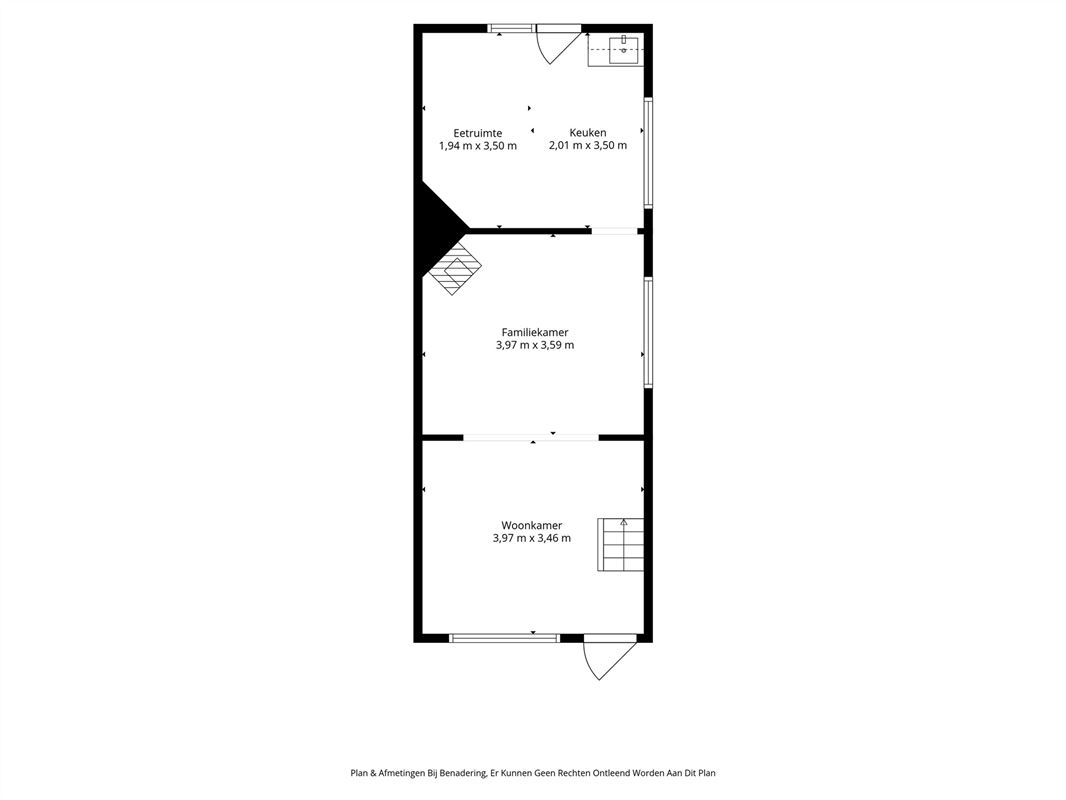 Bescheiden, grondig te moderniseren woning te Onze-Lieve-Vrouw-Waver
