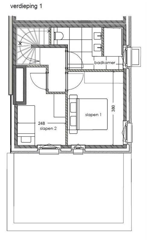 Nieuwbouw duplexwoning met 2 slpks te Duffel