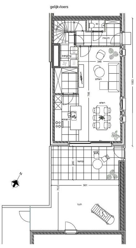 Nieuwbouw duplexwoning met 2 slpks te Duffel