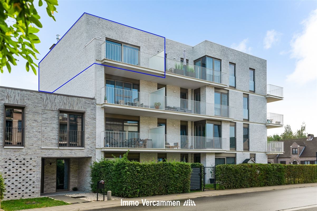 Modern 2-slaapkamerappartement met twee terrassen en autostaanplaats in Lier