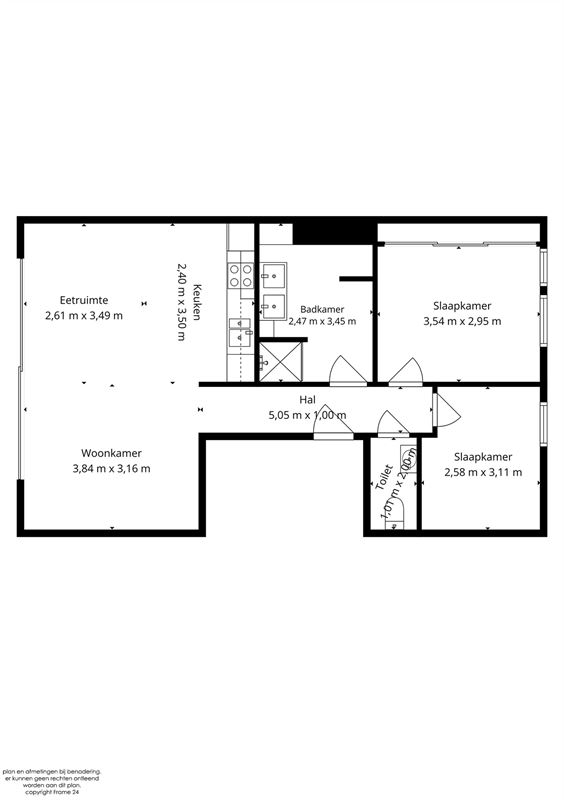 Perfect instapklaar dakappartement te Putte