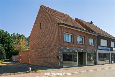 Te renoveren woning met commerciële ruimte in Schriek