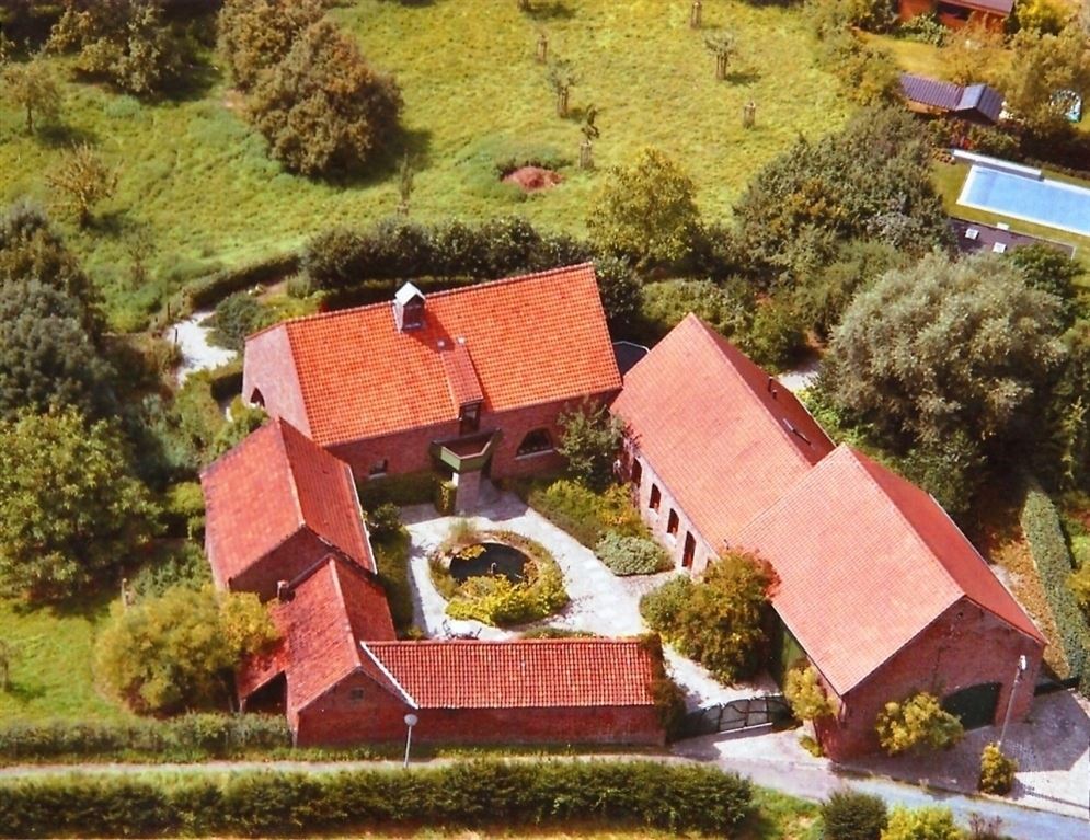 charming square farmhouse