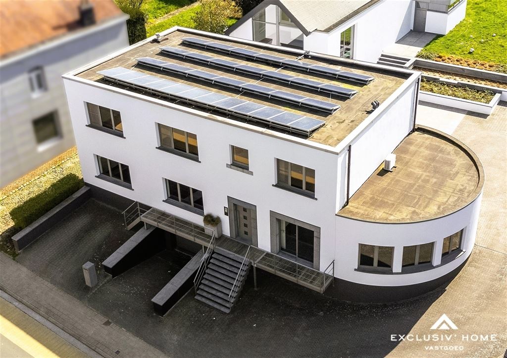 Modern villa with office and store faciliities