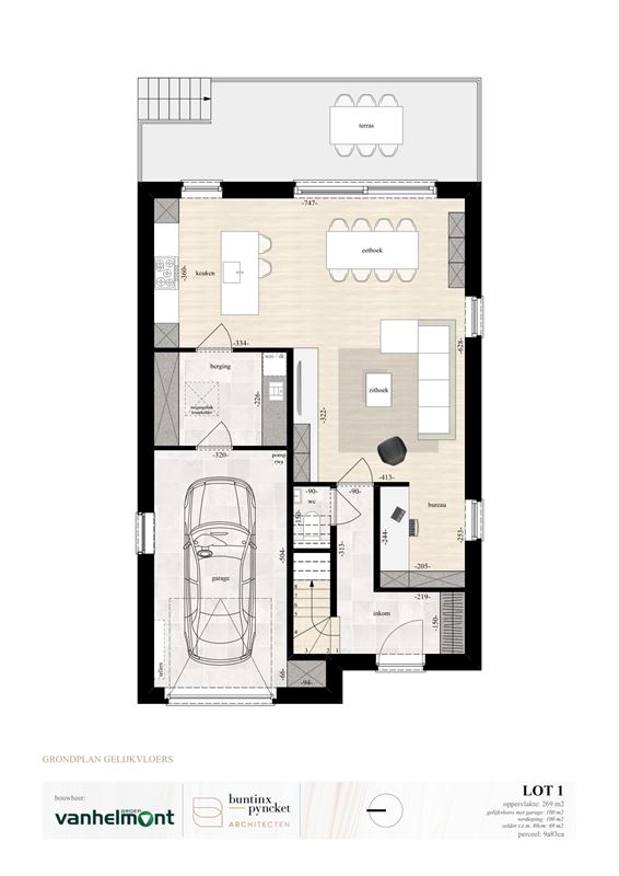Prachtige nieuwbouwwoning met tuin
