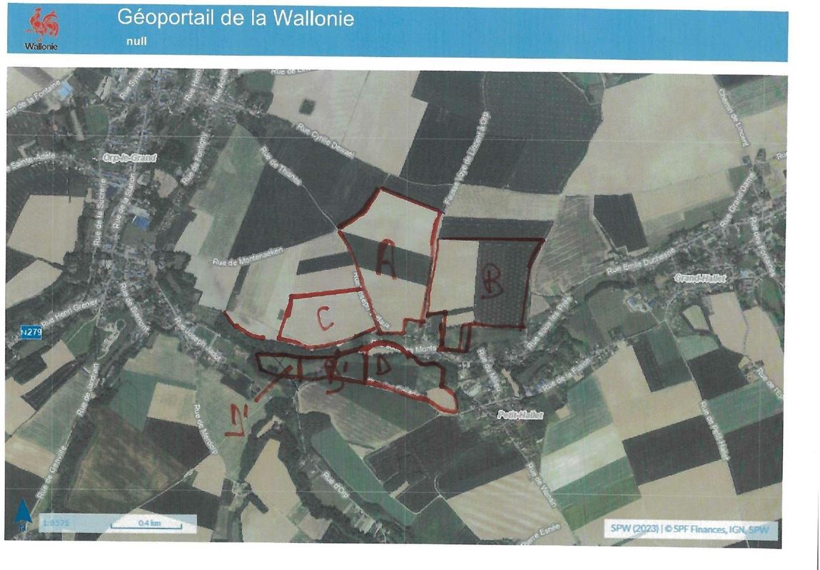 Groot perceel landbouwgrond - BLOK A