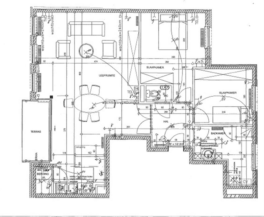 Appartement avec terrasse et parking