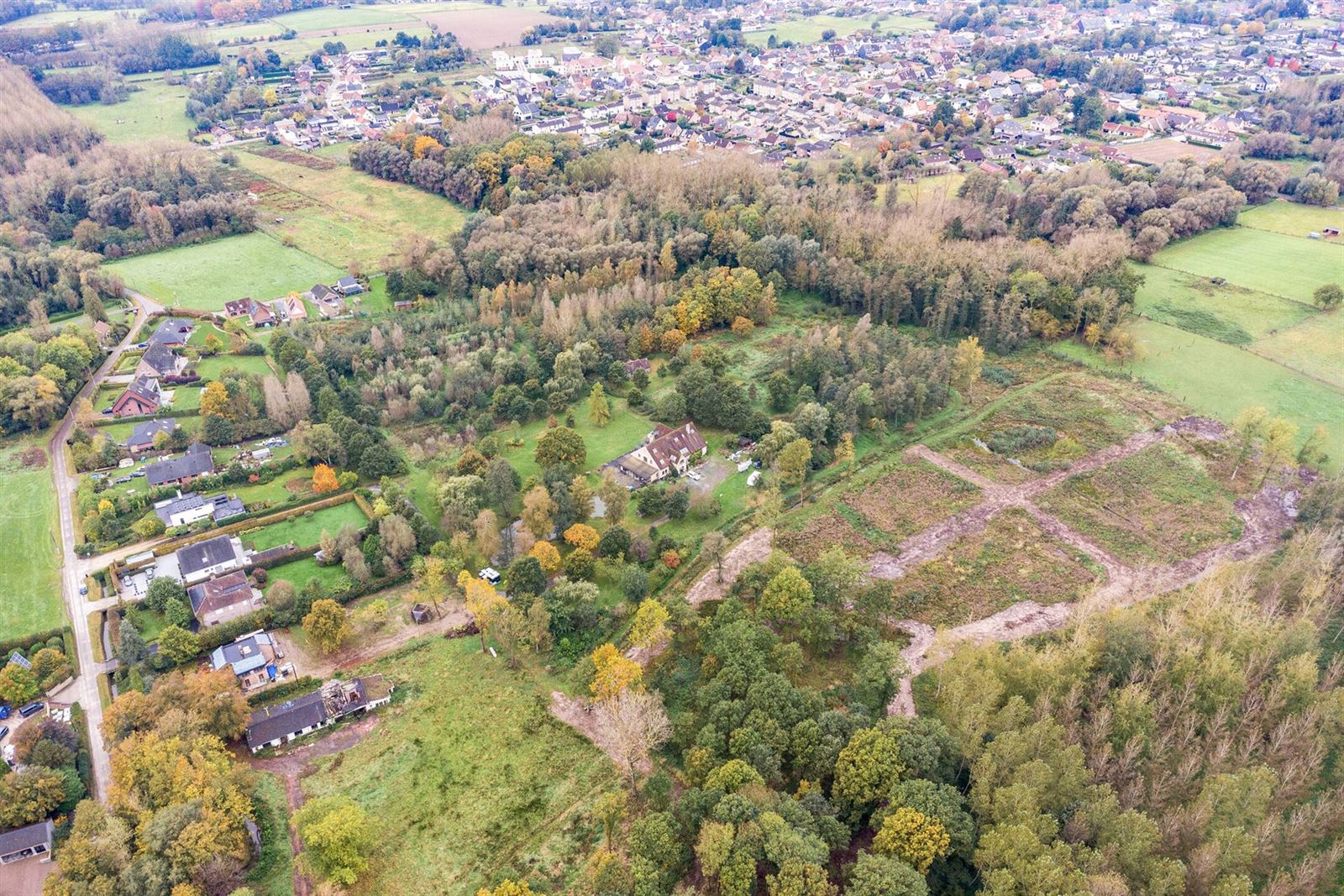 FOTO’S 2 : Grond te 1730 Asse (België) - Prijs In optie