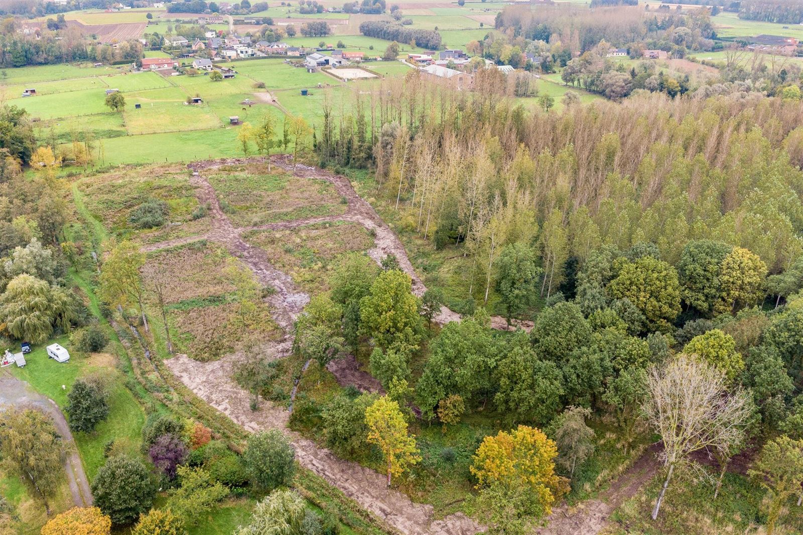 FOTO’S 14 : Grond te 1730 Asse (België) - Prijs In optie