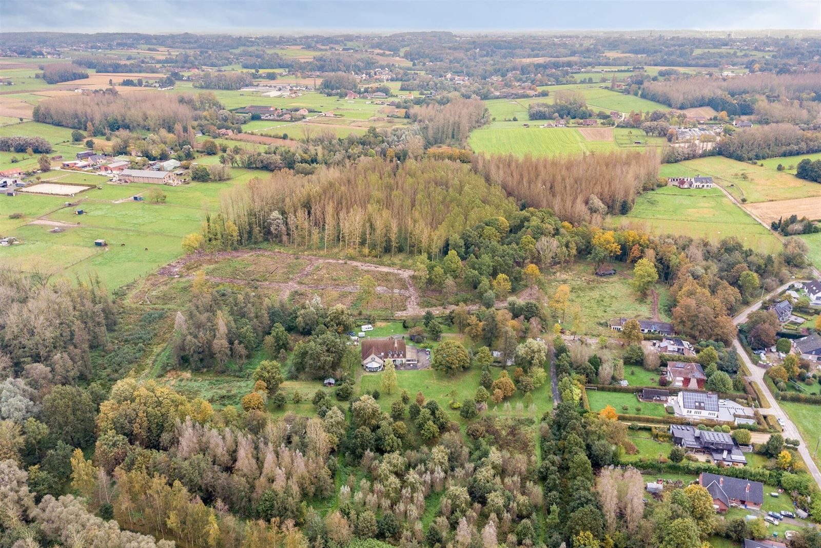 FOTO’S 21 : Grond te 1730 Asse (België) - Prijs In optie