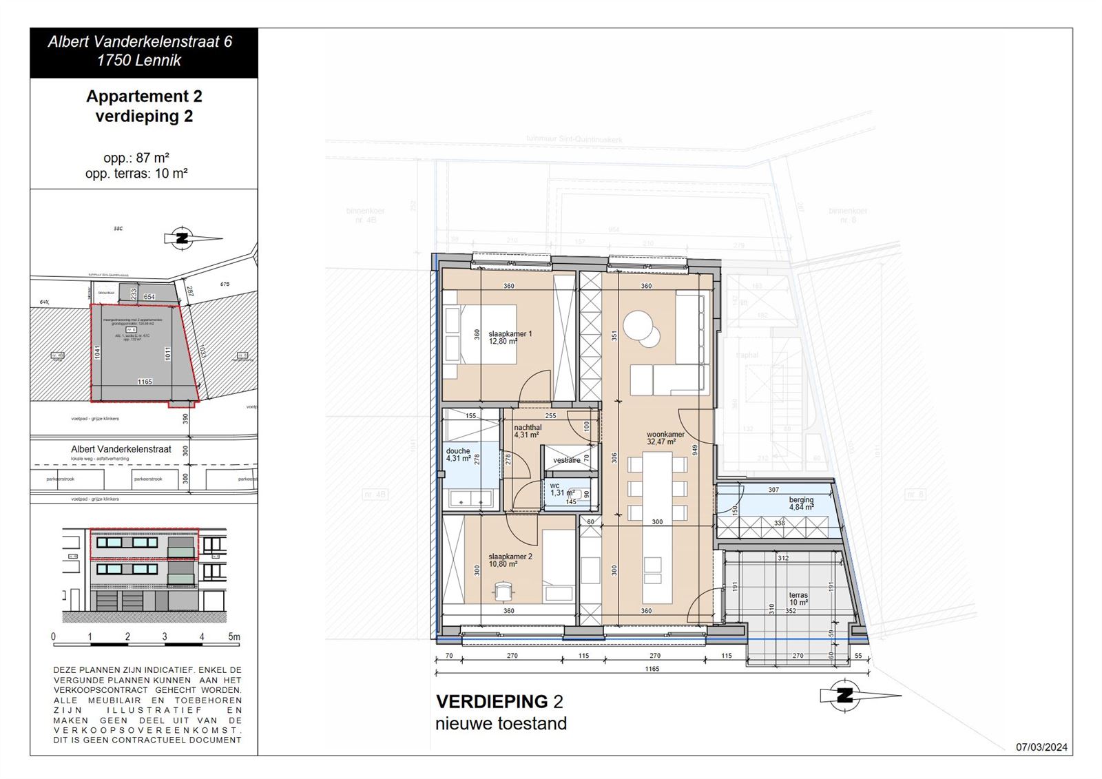 PHOTOS 2 : Appartement à 1750 SINT-KWINTENS-LENNIK (Belgique) - Prix 449.000 €
