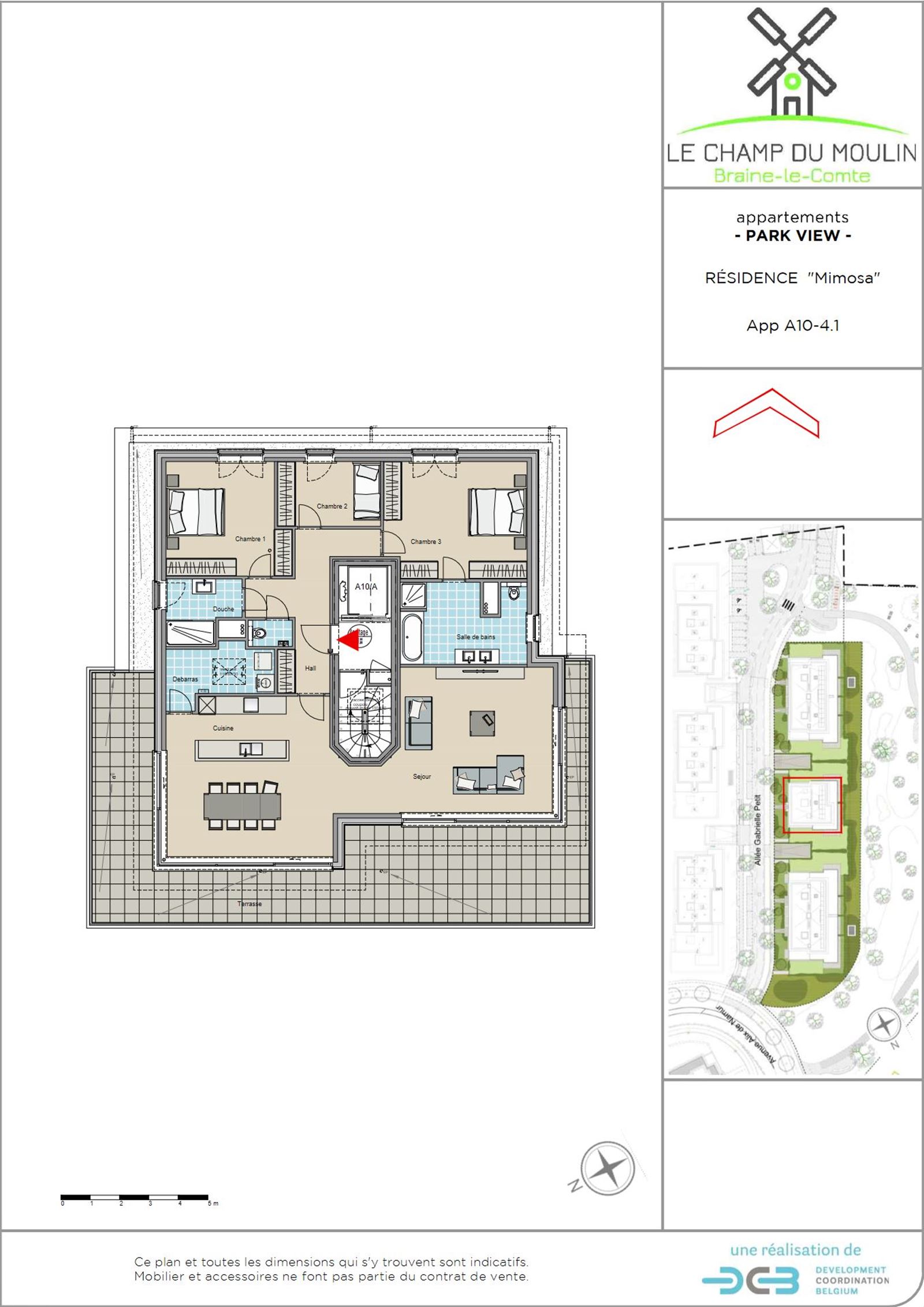 PHOTOS 1 : Penthouse à 7090 BRAINE-LE-COMTE (Belgique) - Prix 495.900 €