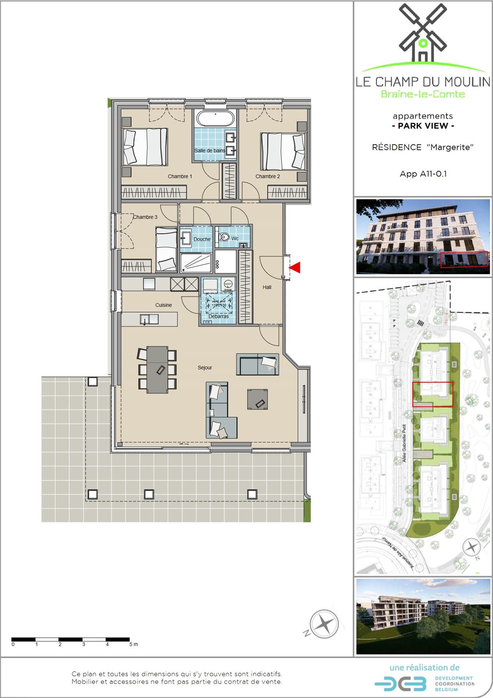 PHOTOS 1 : Appartement à 7090 BRAINE-LE-COMTE (Belgique) - Prix 335.900 €
