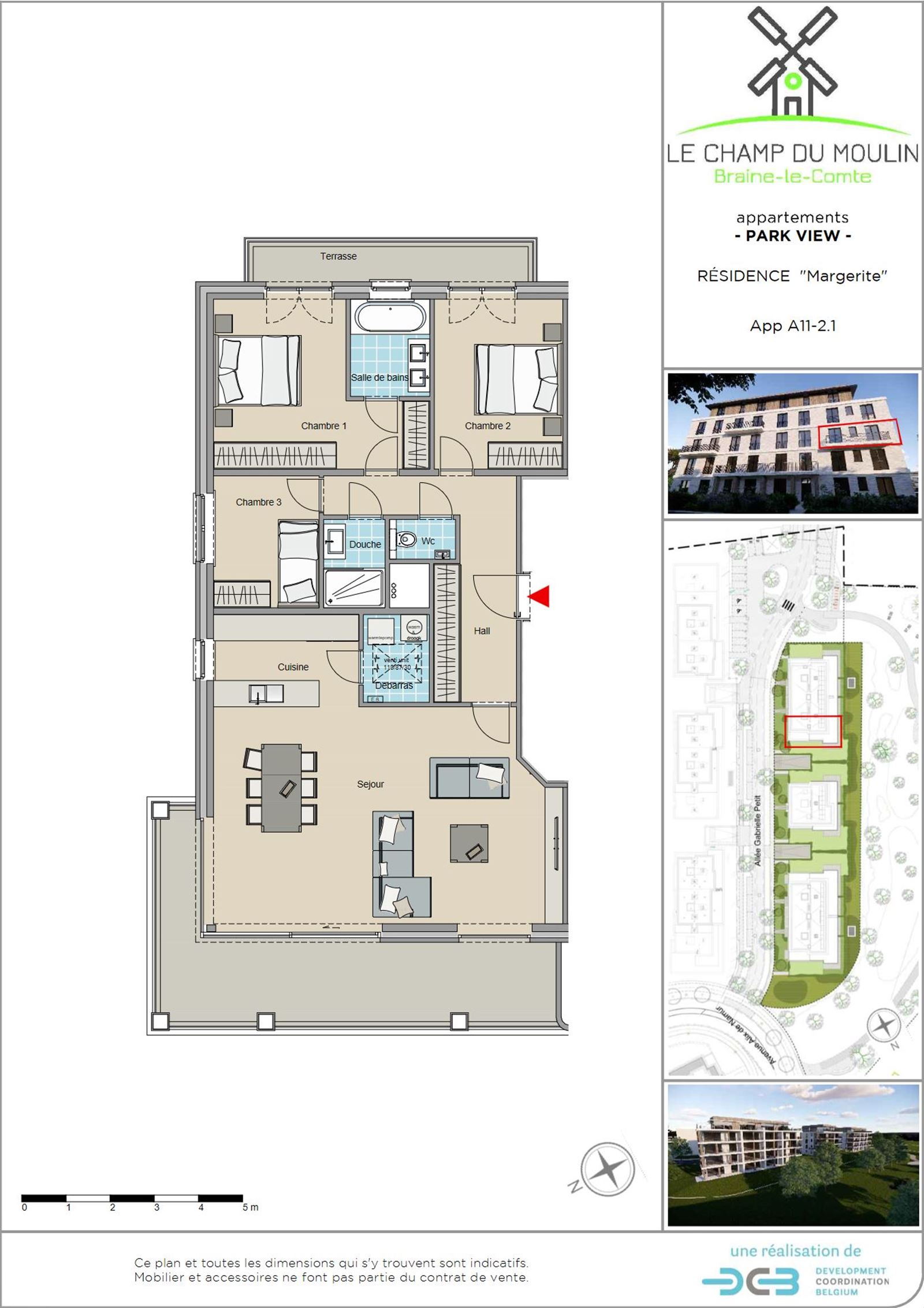 PHOTOS 1 : Appartement à 7090 BRAINE-LE-COMTE (Belgique) - Prix 328.900 €