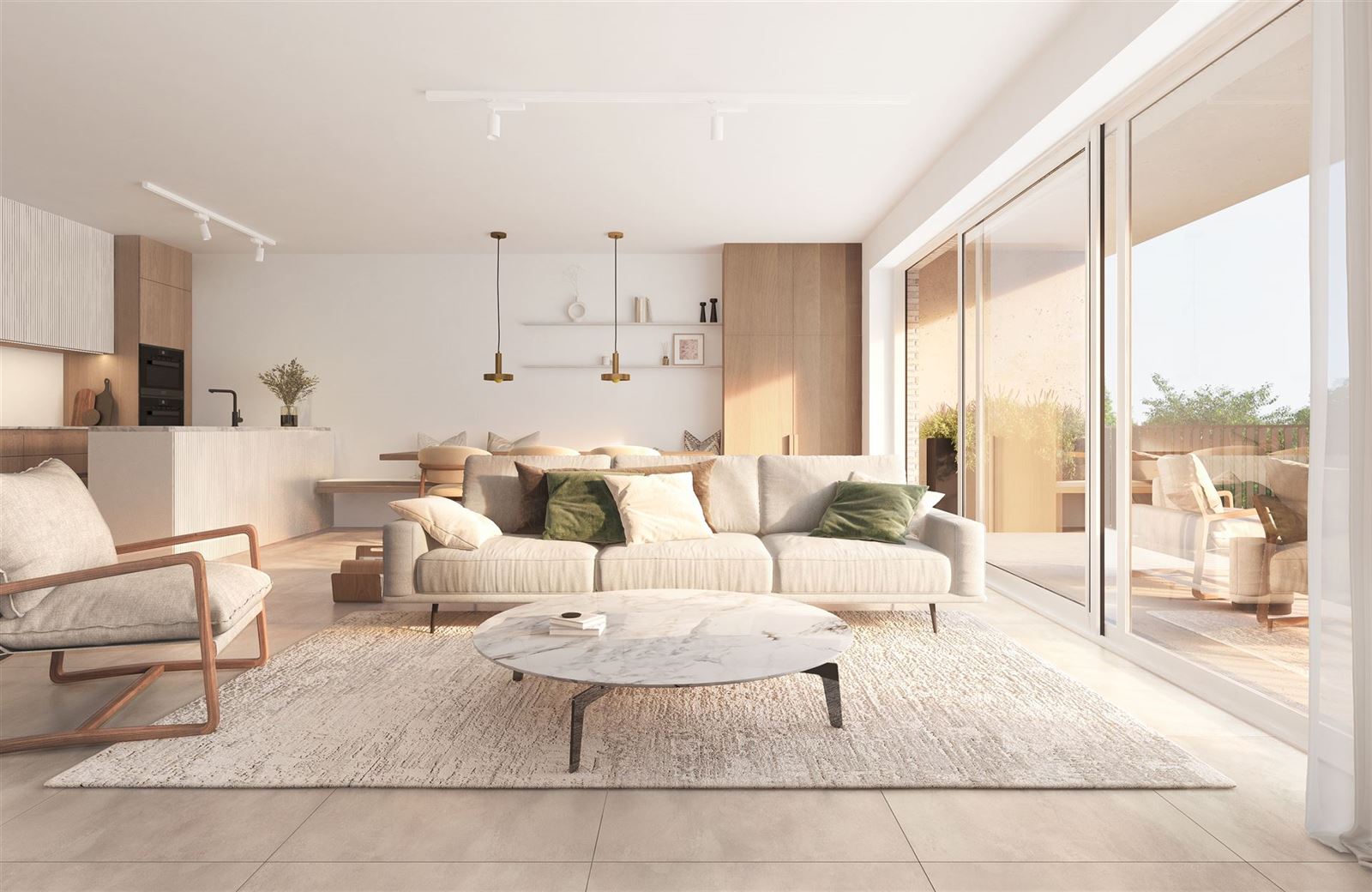 FOTO’S 5 : Appartement te 7090 BRAINE-LE-COMTE (België) - Prijs € 331.900