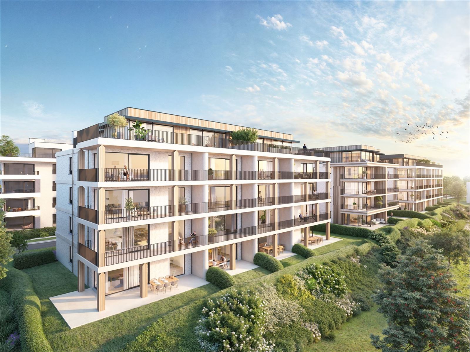 FOTO’S 3 : Appartement te 7090 BRAINE-LE-COMTE (België) - Prijs € 331.900