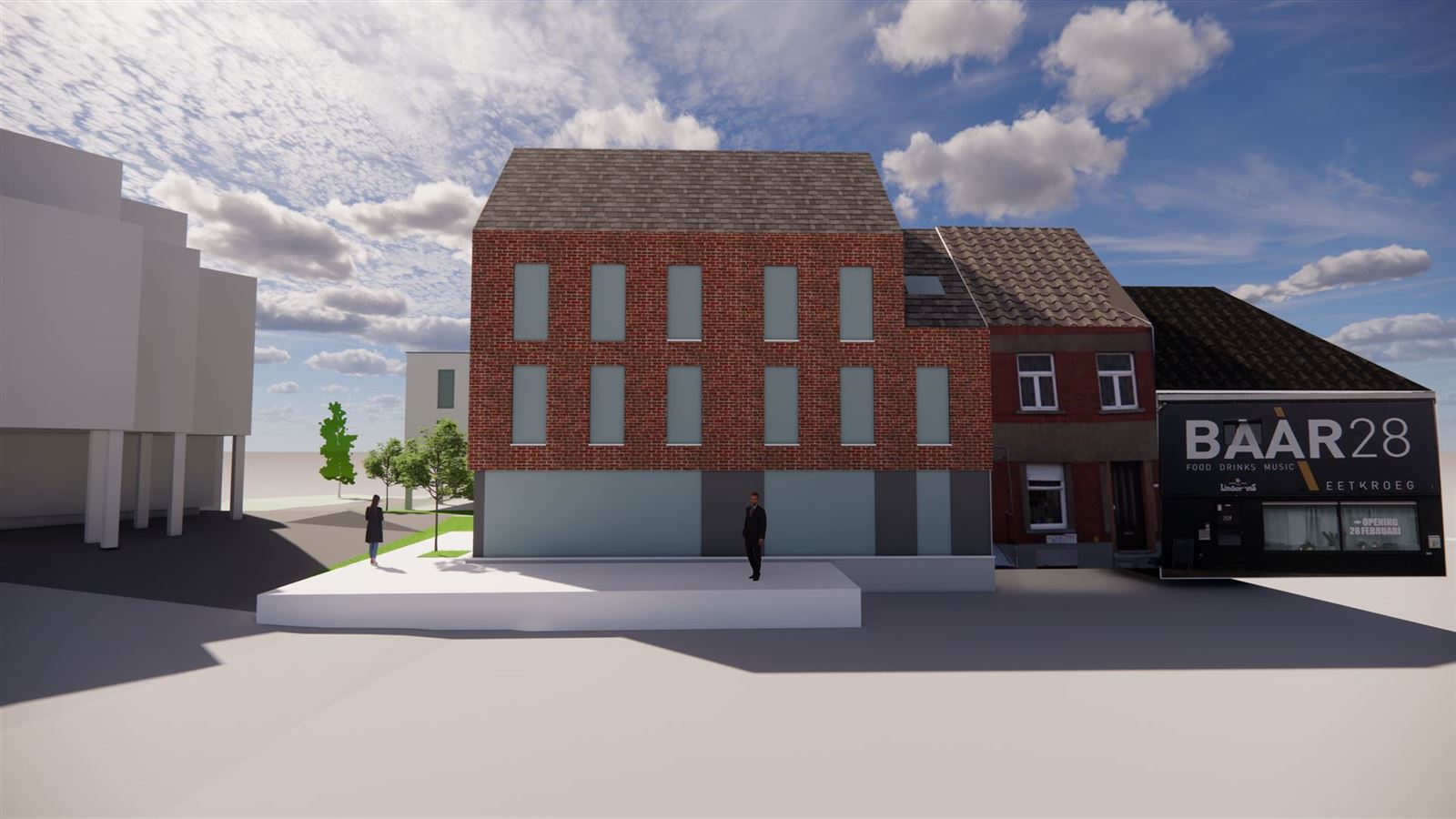 FOTO’S 3 : Bedrijfsgebouw te 1755 PAJOTTEGEM (België) - Prijs € 250.000