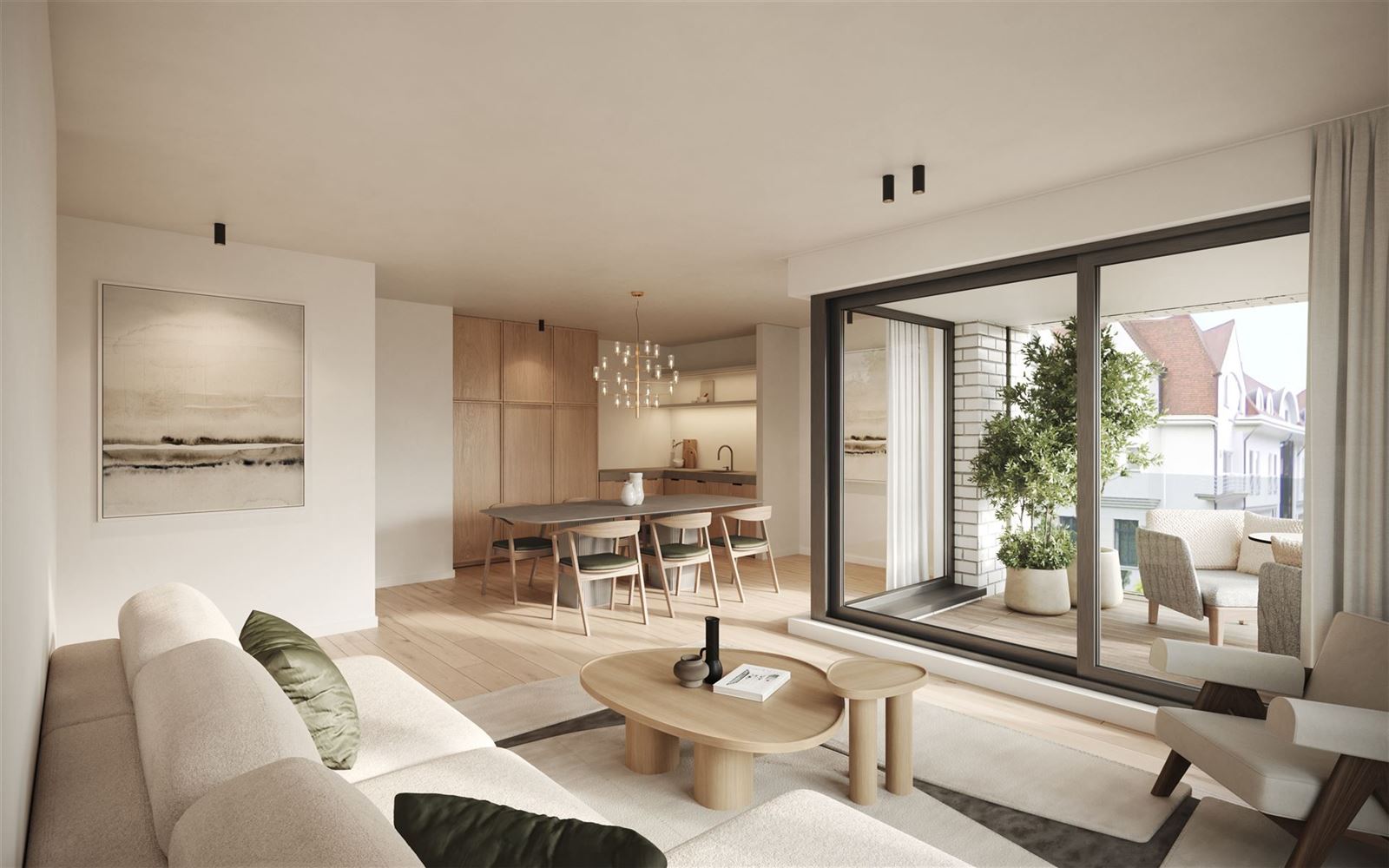 FOTO’S 1 : Appartement te 1600 SINT-PIETERS-LEEUW (België) - Prijs € 310.855