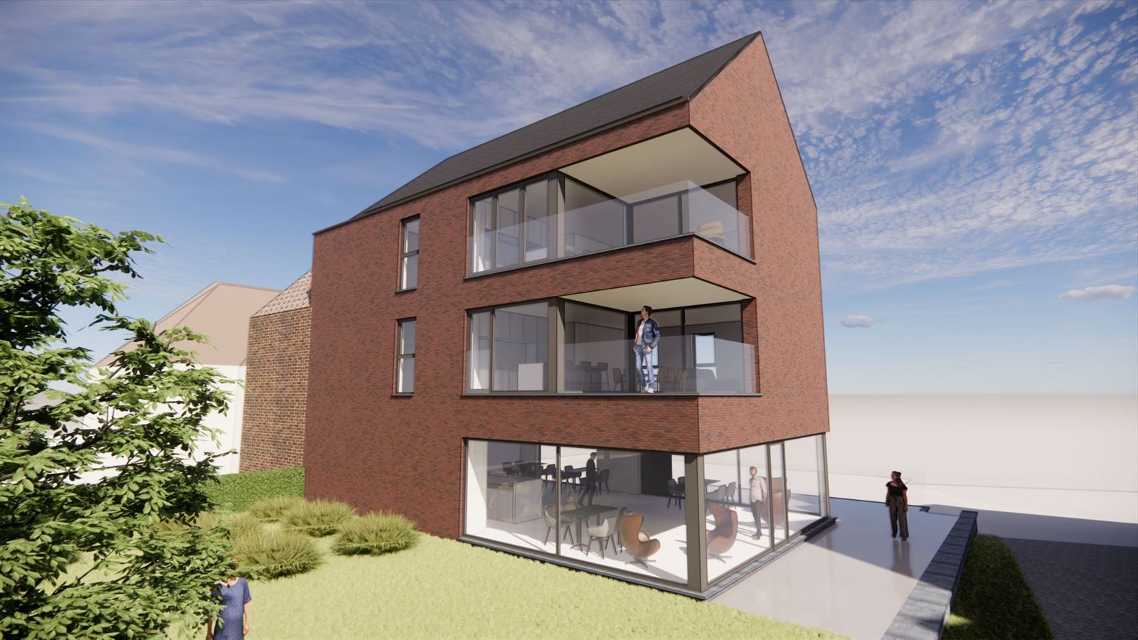 FOTO’S 1 : Bedrijfsgebouw te 1755 PAJOTTEGEM (België) - Prijs € 250.000