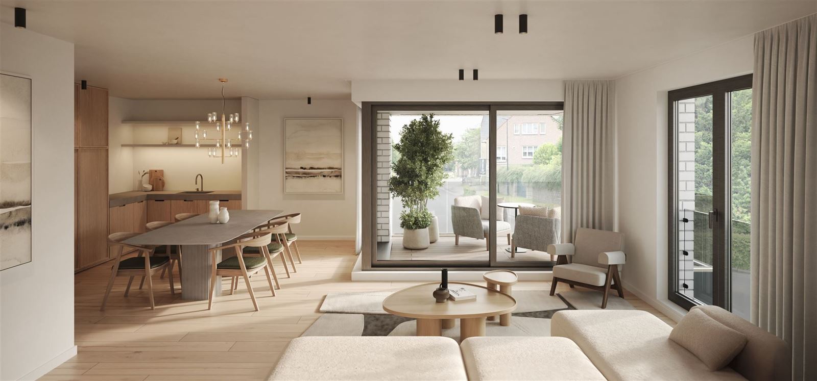 FOTO’S 5 : Appartement te 1600 SINT-PIETERS-LEEUW (België) - Prijs € 434.200