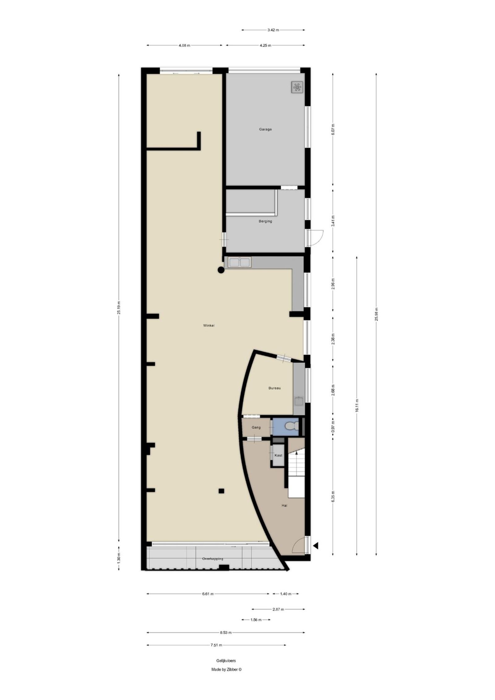 FOTO’S 3 : Gebouw voor gemengd gebruik te 1600 SINT-PIETERS-LEEUW (België) - Prijs € 880.000