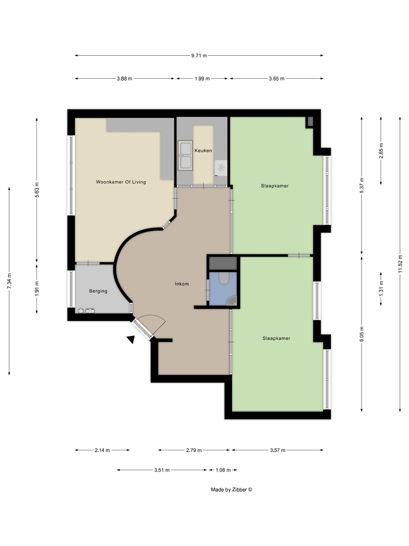 FOTO’S 4 : Appartement te 1640 SINT-GENESIUS-RODE (België) - Prijs € 410.000