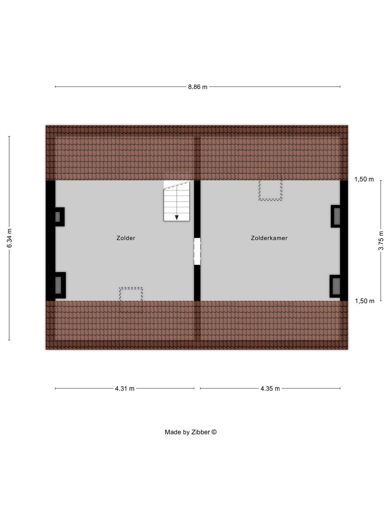 FOTO’S 21 : Woning te 1640 SINT-GENESIUS-RODE (België) - Prijs € 260.000