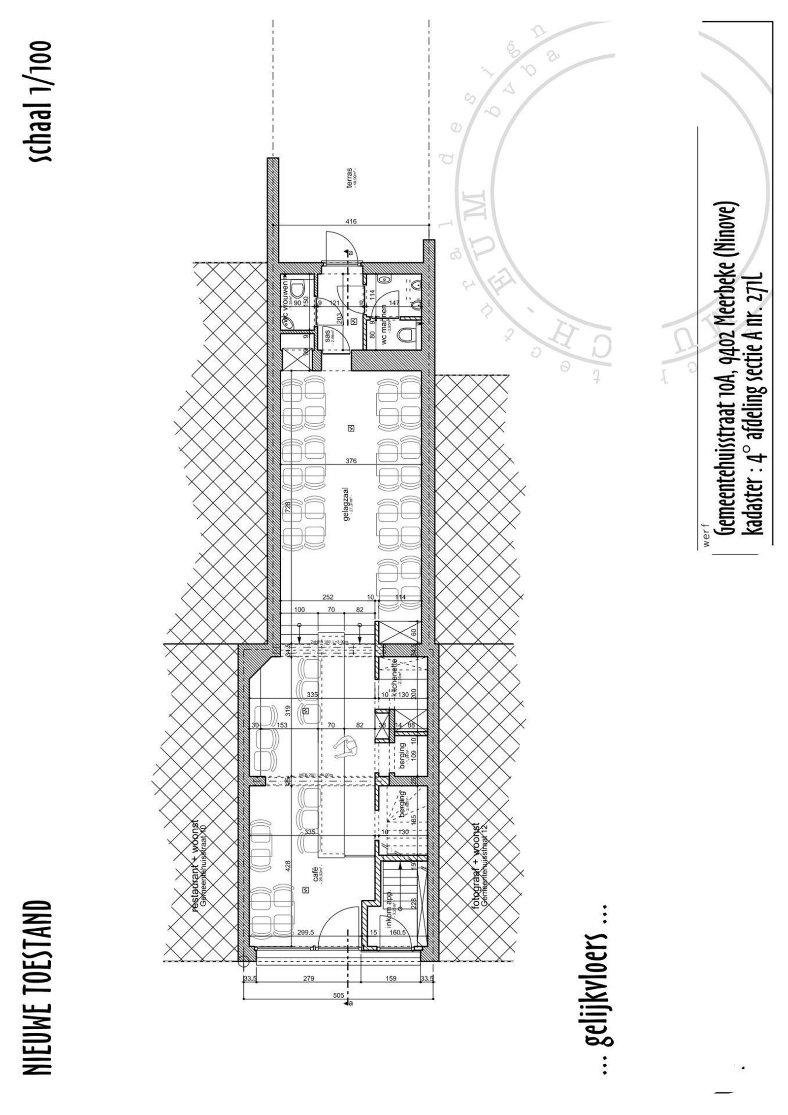 PHOTOS 4 : Horeca à 9402 MEERBEKE (Belgique) - Prix 980 €