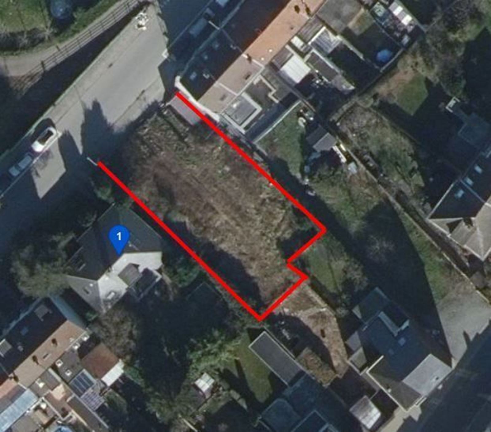 FOTO’S 1 : Bouwgrond te 1650 BEERSEL (België) - Prijs € 255.000