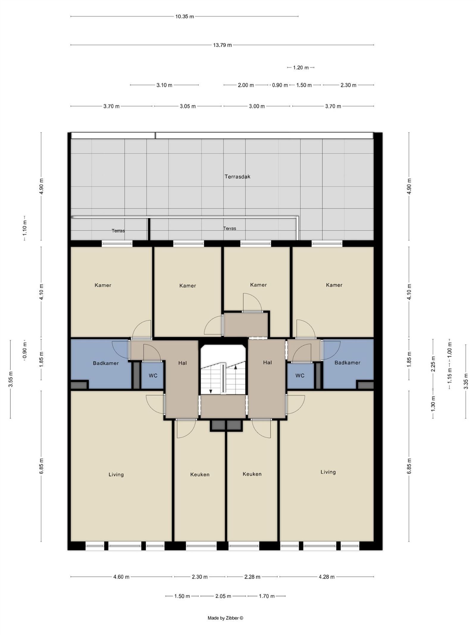 FOTO’S 3 : Appartement te 1780 WEMMEL (België) - Prijs € 279.000