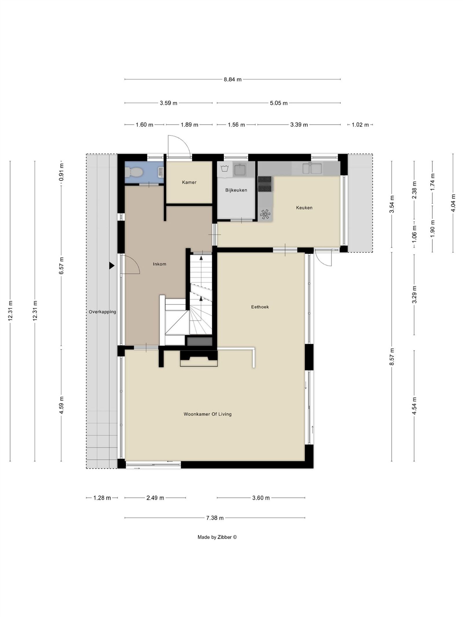 FOTO’S 4 : Woning te 1600 SINT-PIETERS-LEEUW (België) - Prijs € 548.000