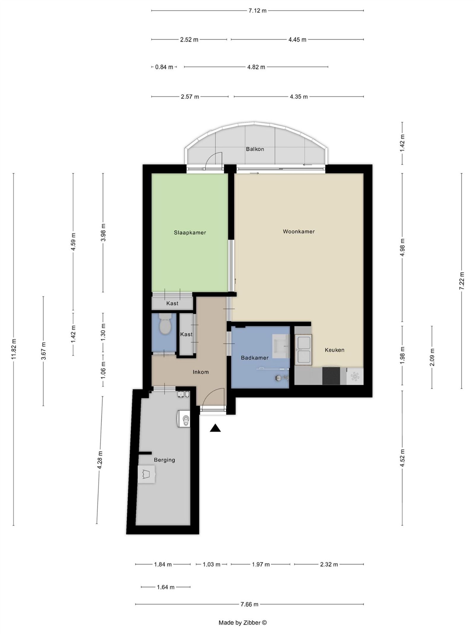 FOTO’S 3 : Appartement te 1500 HALLE (België) - Prijs € 215.000