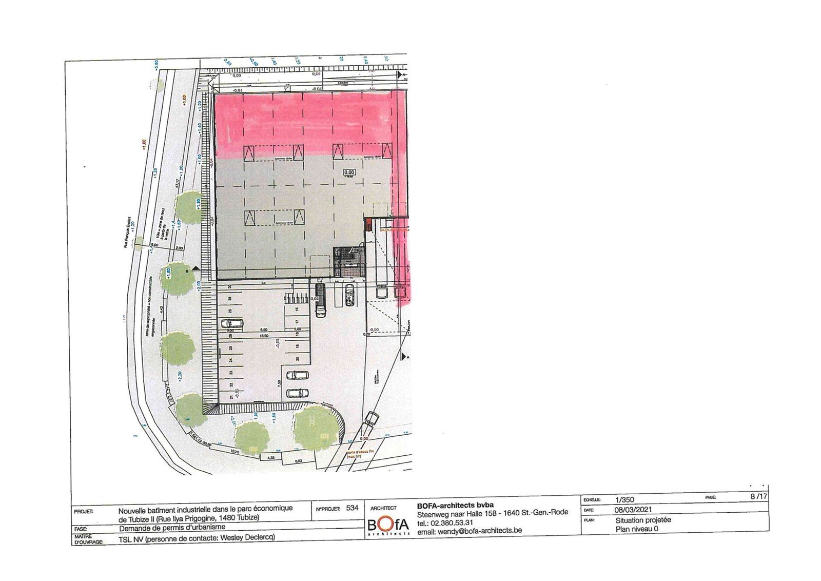 FOTO’S 3 : Magazijn met bureel te 1500 HALLE (België) - Prijs € 3.200