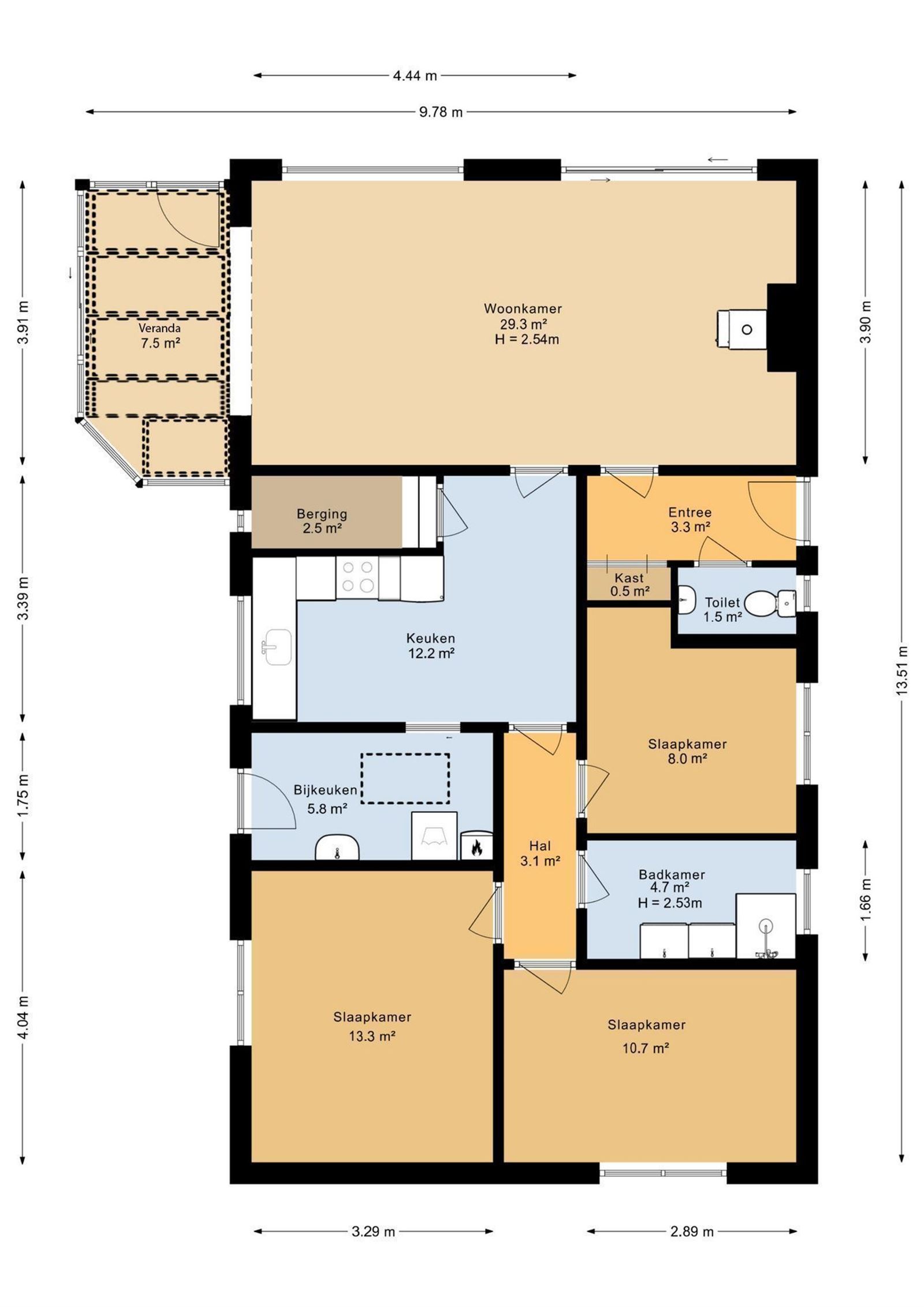 FOTO’S 4 : Woning te 1600 SINT-PIETERS-LEEUW (België) - Prijs € 450.000