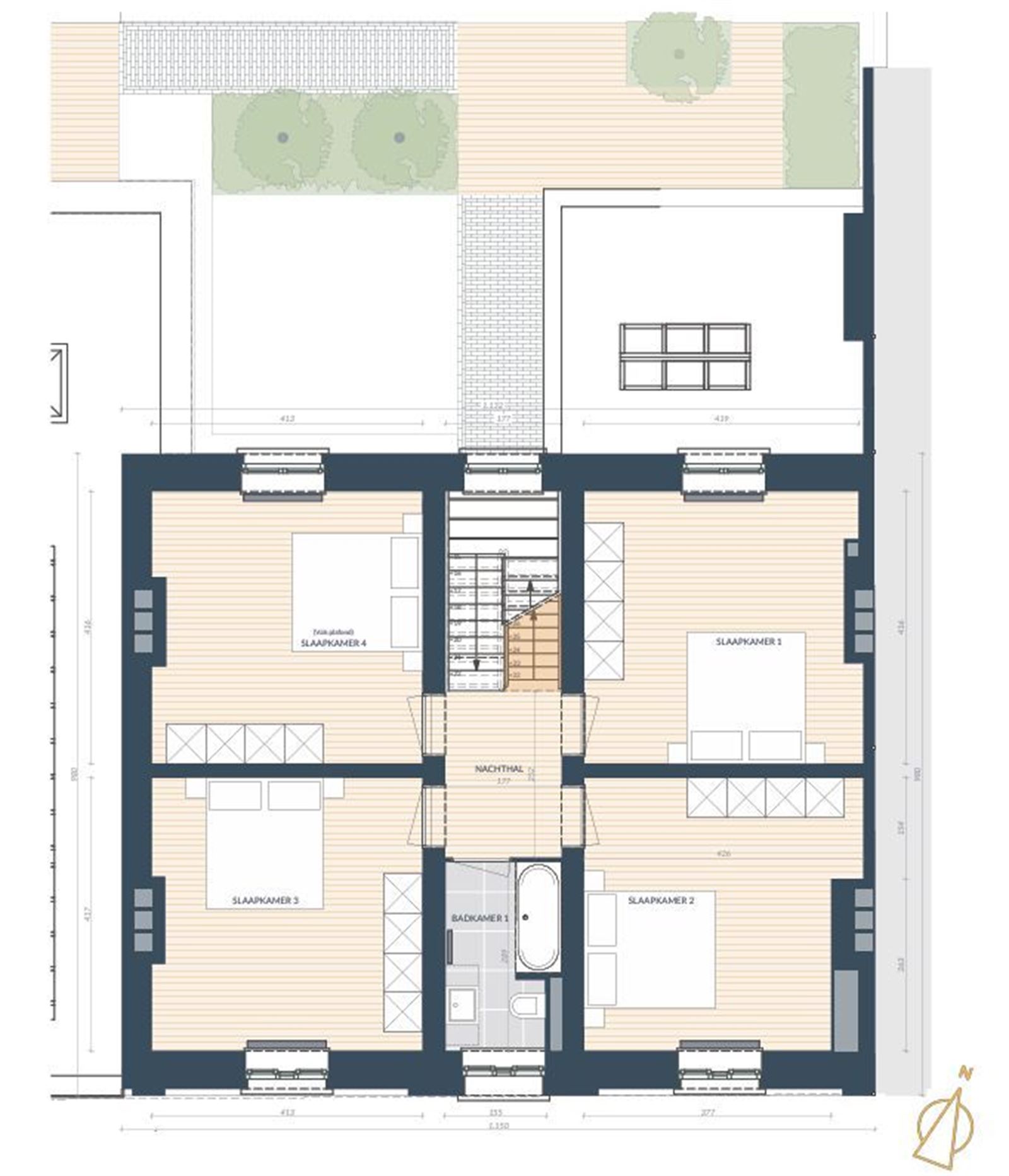 FOTO’S 5 : Herenhuis te 1750 SINT-KWINTENS-LENNIK (België) - Prijs € 495.000