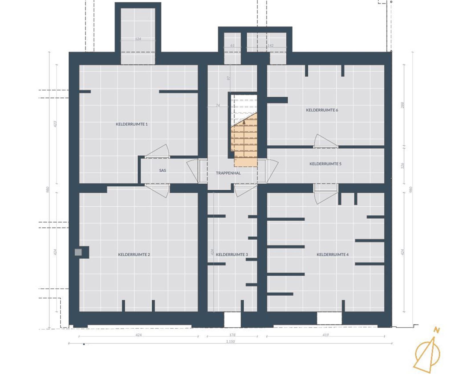 FOTO’S 3 : Herenhuis te 1750 SINT-KWINTENS-LENNIK (België) - Prijs € 495.000